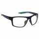 Nike Brazen Fury Radiation Glasses - Midnight Navy/Electro Green FJ2264-410