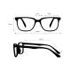 Phillips Safety Nike Eclipse Dawn Radiation Glasses - Frame Measurements