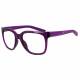 Phillips Safety Nike Grand Radiation Glasses, Frame Size 54-19-135 - Disco Purple FV2411-505 (Left Angle View)