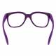 Phillips Safety Nike Grand Radiation Glasses, Frame Size 54-19-135 - Disco Purple FV2411-505 (Back View)