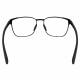 Phillips Safety Nike Metal Fusion Radiation Glasses - Satin Black FV2377-010 (Back View)