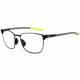 Phillips Safety Nike Metal Fusion Radiation Glasses - Satin Black/Gray FV2384-010 (Left Angle View)