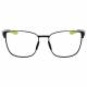 Phillips Safety Nike Metal Fusion Radiation Glasses - Satin Black/Gray FV2384-010 (Front View)