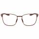 Phillips Safety Nike Metal Fusion Radiation Glasses - Satin Walnut FV2377-215 (Front View)