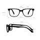 Phillips Safety Nike Radeon 1 Radiation Glasses - Frame Dimensions