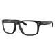 Oakley Holbrook Low Bridge Radiation Glasses - Frame Size 56-17-137 (Satin Black OX8100F-0156)