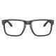 Oakley Holbrook Low Bridge Radiation Glasses - Frame Size 58-17-137 (Satin Black OX8100F-0158)