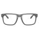 Oakley Holbrook Low Bridge Radiation Glasses - Frame Size 56-17-137 (Satin Gray Smoke OX8100F-0256)