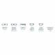 Oakley Holbrook XL Radiation Glasses - Dimensions
