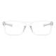 Phillips Safety Oakley Rafter Radiation Glasses - Frame Size 57-18-142 (Polished Clear OX8178-0357)