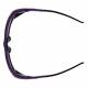 Model Q200 Radiation Glasses - Purple PUR-50SS
