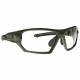 Wrap Around Radiation Glasses Model Q368 - Military Green