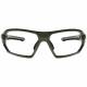 Wrap Around Radiation Glasses Model Q368 - Military Green