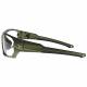 Wrap Around Radiation Glasses Model Q368 - Military Green
