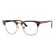 Phillips Safety Ray Ban Clubmaster Classic Radiation Glasses - Polished Tortoise On Gold RB3016-W0366-51