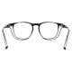 Phillips Safety Plastic Frame Radiation Glasses Model SQ5062 - Black (Back View)