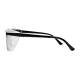 Phillips Safety Plastic Frame Radiation Glasses Model SQ5062 - Black (Left Side View)