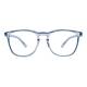 Phillips Safety Plastic Frame Radiation Glasses Model SQ5062 - Blue (Front View)