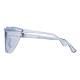 Phillips Safety Plastic Frame Radiation Glasses Model SQ5062 - Blue (Left Side View)