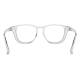 Phillips Safety Plastic Frame Radiation Glasses Model SQ5062 - Clear (Back View)