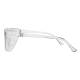 Phillips Safety Plastic Frame Radiation Glasses Model SQ5062 - Clear (Left Side View)