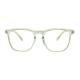 Phillips Safety Plastic Frame Radiation Glasses Model SQ5062 - Green (Front View)