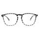 Phillips Safety Plastic Frame Radiation Glasses Model SQ5062 - Hawskbill Black (Front View)