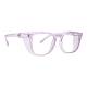 Phillips Safety Plastic Frame Radiation Glasses Model SQ5062 - Purple (Right Angle View)