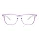 Phillips Safety Plastic Frame Radiation Glasses Model SQ5062 - Purple (Front View)