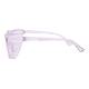 Phillips Safety Plastic Frame Radiation Glasses Model SQ5062 - Purple (Left Side View)