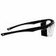 Plastic Frame Radiation Safety Glasses Model T9559 - Clear Black