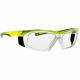 Plastic Frame Radiation Safety Glasses Model T9559 - Clear Neon Green