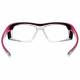 Plastic Frame Radiation Safety Glasses Model T9559 - Clear Pink