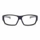 Model TP198 Wrap Around Radiation Glasses - Black