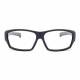 Model TP198 Wrap Around Radiation Glasses - Black