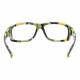 Model TP280 Wrap Around Radiation Glasses - Black Camouflage