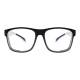 Phillips Safety Plastic Frame Radiation Glasses Model TP395 - Gray/Blue (Front View)