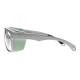 Phillips Safety Plastic Frame Radiation Glasses Model TP395 - Light Gray/Green (Left Side View)