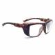 Model X25 Plastic Frame Radiation Glasses - Tortoise