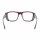 Model X25 Plastic Frame Radiation Glasses - Tortoise