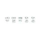 Model 33 Radiation/Laser (Multiwave YAG, Alexandrite Diode) Combination Protective Eyewear - Dimensions