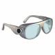 Model 66 Radiation/Laser (Holmium/Yag/CO2) Combination Glasses - Silver