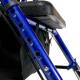 Lumex® RJ4700B Set n’ Go® Height Adjustable Rollator, Blue - Height Adjustment Holes Close-Up