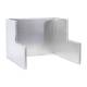 Phillips Safety RNM-LBLOCK-CAVE-10 and RNM-LBLOCK-CAVE-20 Standard L-Block Shield Cave - 10 mm Lead Equivalent and 20 mm Lead Equivalent