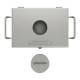Phillips Safety RNM-SC-25 Shielded Sharps Container, 25 mm Pb - Access Port Opened Top View