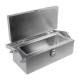 Phillips Safety RNM-SYTB-20 Nuclear Syringe Carrier Box, 20 mm Lead Equivalent - Open Lid