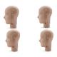 Prestan RPP-JTHEAD-4-MS Replacement Jaw Thrust Head Assembly for Professional Adult Manikin with CPR Feedback, 4-Pack - Medium Skin Tone