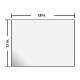 Phillips Safety RSG-1218 Standard Radiation Shielding Glass, 2.0 mm PbEq - 18" W x 12" H