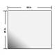 Phillips Safety RSG-2430 Standard Radiation Shielding Glass, 2.0 mm PbEq - 30" W x 24" H