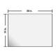 Phillips Safety RSG-2436 Standard Radiation Shielding Glass, 2.0 mm PbEq - 36" W x 24" H